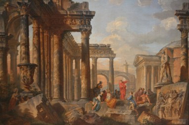 Giovanni_Paolo_Panini_Ruines_avec_prédicateur